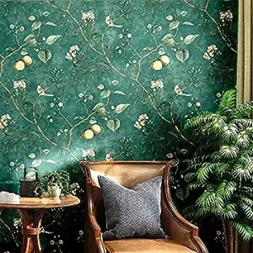 Self adhesive wallpaper